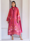 Alira Crimson Shirt, Pants and Dupatta