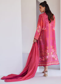 Alira Crimson Shirt, Pants and Dupatta