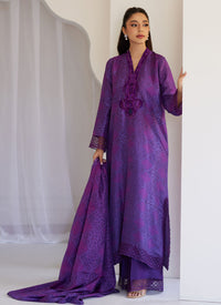 Amity Purple Shirt, Pants and Dupatta
