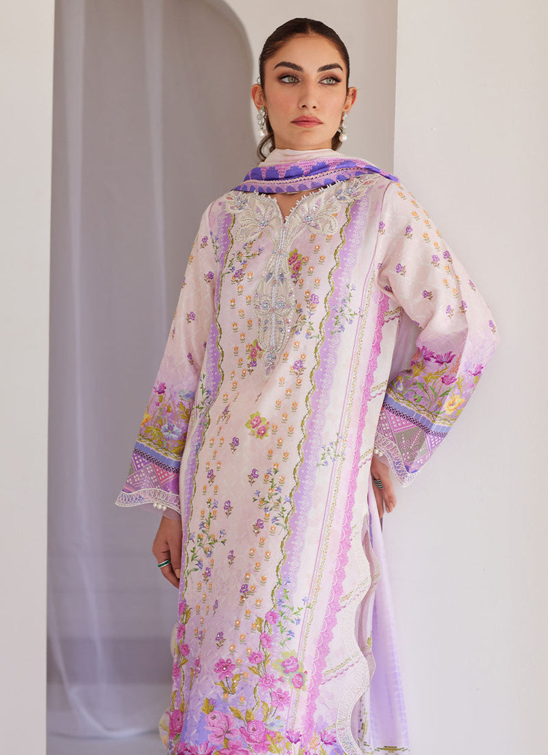 Orla Ombre Shirt, Pants and Dupatta