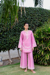 PINK LUXURY EMBROIDERED 2PCS SET (NPA2-25305) - READY TO WEAR