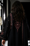 BLACK KASHMIRI LUXURY EMBROIDERED KARANDI SET (NEL-25624)