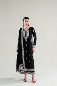 BLACK LUXURY EMBROIDERED LAWN 3PCS SET (NPA3-26402)