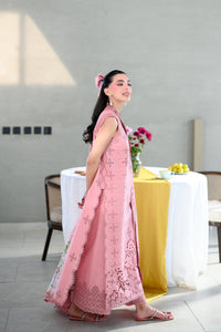 BABY BLUSH PINK LUXURY EMBROIDERED LAWN SET (NEL-26612) LUXURY LAWN