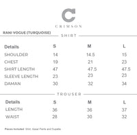 Rani Vougue(Turquoise)