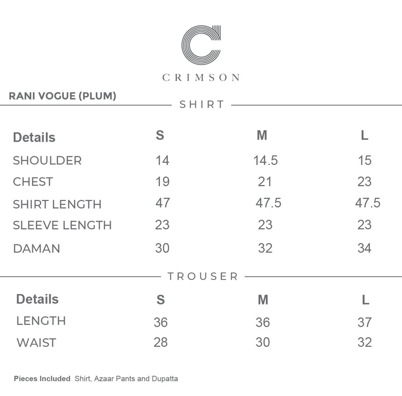 Rani Vougue(Plum)